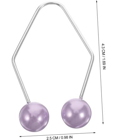 WOFASHPURET 1 Pair Dimple Trainer Face Dimples Trainer Beauty Smile Exerciser Forming Mouth Exerciser Metal Dimples Exerciser Facial Tools Dimple Makers for Cheeks Sports Alloy Purple Former 4.30X2.50X0.80CM Purple - Buy Online on SooperMarket.com