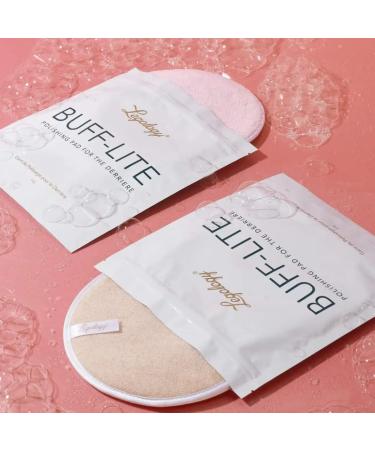 Exfoliating Mitt Buff Lite - Dual Sided Shower Pad for Deep Cleansing Lymph Drainage & Skin Priming | Perfect for Booty & Hips | International Shipping - Buy Online on SooperMarket.com