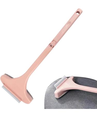 Aeutwekm Window Cleaner Brush | Glass Scraper Brush | Reusable Glass Cleaner Tool Mesh Screen Cleaner Washing Equipment For Wardrobes Sofa Countertops Cabinets Screen Pink - Buy Online on SooperMarket.com