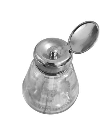 minkissy Push down Lotion Makeup Remover Dispenser Travel Bottle Nail Polish Remover Bottle Pumping Bottle Pumping Container Beauty Tool Crystal Liquid Solvent To Pump Water