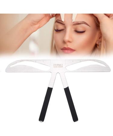8 Types Eyebrow Ruler Tattoo Eyebrow Measuring Tool Eyebrow Measure Balance Extension Ruler Eyebrow Shape Stencil(6# Classic Eyebrow) - Buy Online on SooperMarket.com