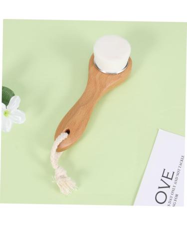 minkissy Facial Cleaning Brush Exfoliating Facial Brush Skin Cleaning Scrub Brush Pore Scrub Face Cleanser Facial Cleansing Brush Beech Face Brush Cleasing Milk Pores Bamboo 1pc - Buy Online on SooperMarket.com