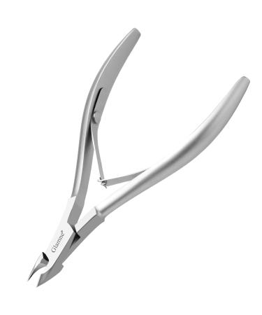 Glamne Cuticle Nippers Nail Manicure Cuticle Clippers Trimmer Dead Skin Remover Professional Stainless Steel Cuticle Cutters for Salon or Home Use