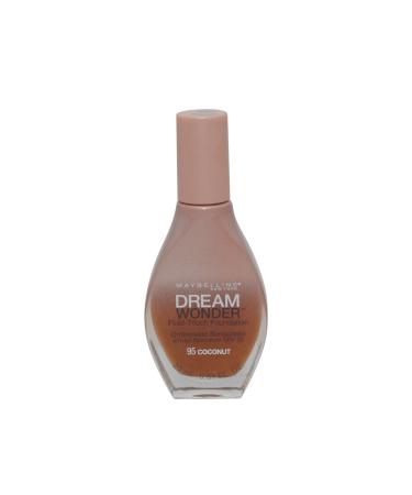 2 PACK- MAYBELLINE DREAM WONDER FLUID-TOUCH FOUNDATION 95 COCONUT