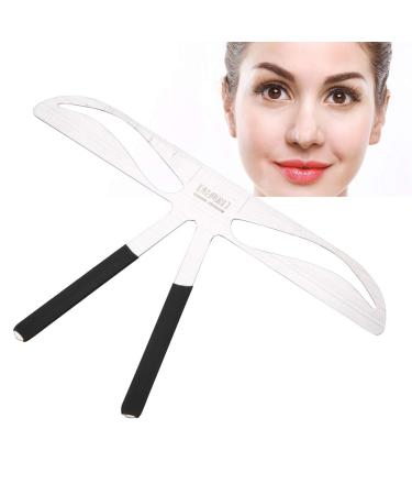 Gold Ratio Eyebrow Ruler Stencil for Professional Permanent Makeup - DIY Tool for Perfect Eyebrow Shape - 8 Types available - Buy Online on SooperMarket.com