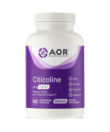 Citicoline 250mg (60 VeggieCapsules) Brand: A.O.R Advanced Orthomolecular Research