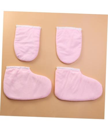 minkissy 2 Pairs Mittens Kids Beauty Gloves Spa Gloves Warm Gloves Insulated Gloves Wax Care Insulated Mittens Foot Spa Cover Bath Mitt Thermal Gloves Bath Treatment Mitt Hand Paraffin - Buy Online on SooperMarket.com