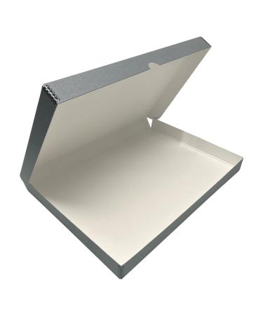 Lineco Grey 13x19 Clamshell Box 13.5" x 19.5" x 1.75". Archival Acid Free. Protect Longevity, Organize & Store Photos, Documents, Crafts, Cards, Magazines, Prints, DIY. 13x19 Grey