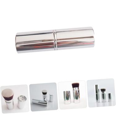 minkissy Retractable Makeup with Cover Cosmetic Applicator Foundation Brush Retractable Blush Brush Makeup Tool Retractable Powder Brush Makeup Supplies Artificial Fiber Telescopic - Buy Online on SooperMarket.com