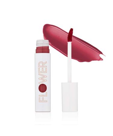 FLOWER BEAUTY Bitten Lip Stain | Vivid Long Lasting Water-based Lips Tint | High Color Moisture Marker | Cruelty-Free Make Up | (Tempt) Coy 1 Count (Pack of 1)