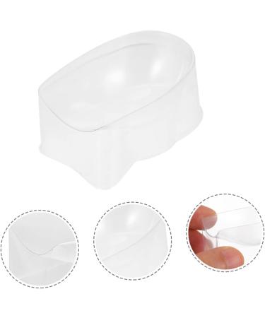 FRCOLOR Thehomeuse Powder Box for Dipping Nails Starter Set 12 Pieces Recycling System for Nail Powder Nail Tip Shape Guides Manicure Nail Art Tool Container for Nail Dipping Powder 5X4X2.5CMx2pcs White x 2 pieces - Buy Online on SooperMarket.com