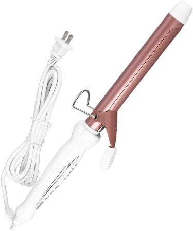 Rosvola Hair Curling Wand Adjustable Temperature Curling Iron Portable Multifunctional for Home Travel (Rose Gold) - Buy Online on SooperMarket.com