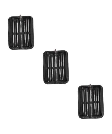 Housoutil 21 Pcs Extractor Tools Comedone Extractor Blackhead Extractor Stainless Steel