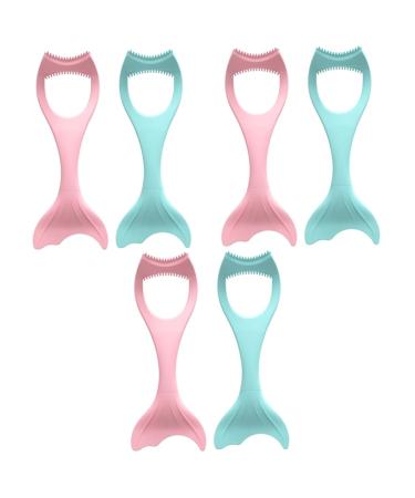 MAGICLULU 6 Pcs Mascara Brush Eyeshadow Mascarades for Women Eye Cosmetics Tools Bridegroom Model