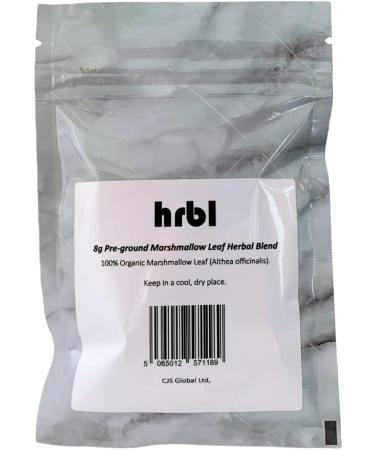 hrbl Preground Marshmallow Leaf. Perfect as a loose-leaf tea for self-care rituals meditation and much more. (8g) - Buy Online on SooperMarket.com