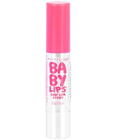 Maybelline Baby Lips Color Balm Crayon Pink Smooch 0.09 oz - Long-Lasting Lip Color - Buy Online on SooperMarket.com