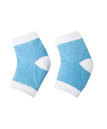 FOMIYES Anti Crack Heel Socks Foot Cover moisturizing Foot Sleeve Nylon Socks Lotion Socks spa moisturising Sock Features Socks for Women Vented Heel Sleeves Blue spa Set Anti-Crack Miss