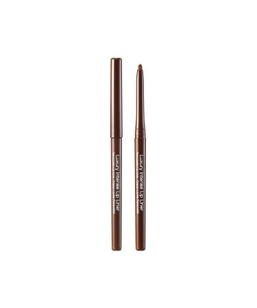 Kiss New York Luxury Intense Lip Liner - Long-Lasting & Creamy | Dark Brown - Buy Online on SooperMarket.com