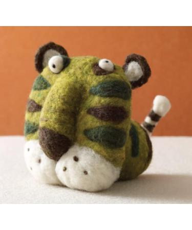 Woolbuddy Felting Wool Kit - Eco-Friendly Clean Carded Roving Wool Pack for Needle Felting & Wet Felting - Beginner-Friendly Supplies with Guide Card - Buy Online on SooperMarket.com