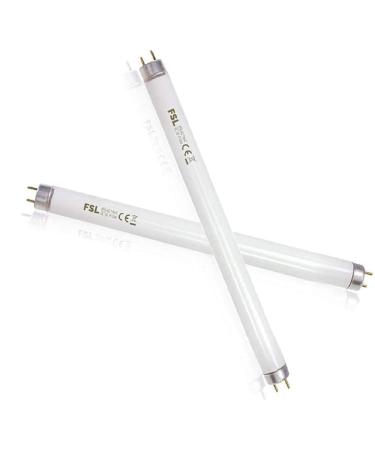 ASPECTEK Bug Zapper Replacement UV Lamp Bulb Light Tube 10W for 20W Electronic Bug Zapper, 2-Pack White