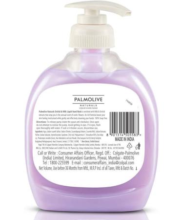 Palmolive Natural Liquid Hand Wash Black Orchid & milk 250ml - Buy Online on SooperMarket.com
