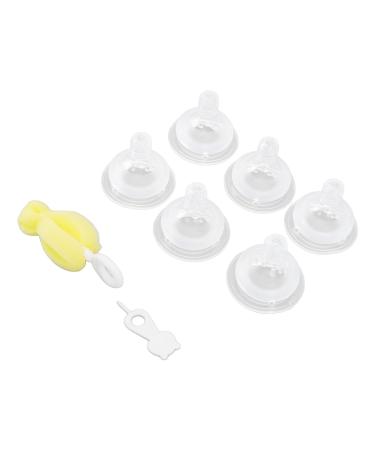 Baby Silicone Pacifier Baby Pacifier with Wide Mouth for Breastfeeding Babies for Newborns