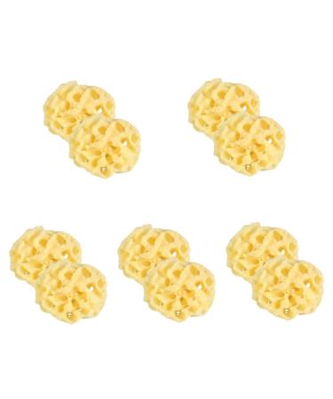 PRETYZOOM 10 Pcs Natural Children's Sponge Bathroom Shower Ball Body Exfoliating Bath Ball Bath Supplies Bathing Supplies Honeycomb Shower Sponge Bath Tools Back Scrubber Sponge Body Sponge