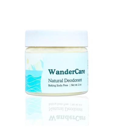 All Natural Deodorant Cream | Aluminum-free Odor Control | Eco-friendly & Refillable | For Women & Men | Up to 50x uses