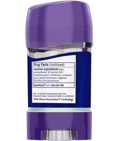 Lady Speed Stick 48HR Antiperspirant Deodorant Gel Fresh Fusion - Pack of 4 (2.30 oz each) - Long-Lasting Protection Perfect for All Skin Types - Buy Online on SooperMarket.com