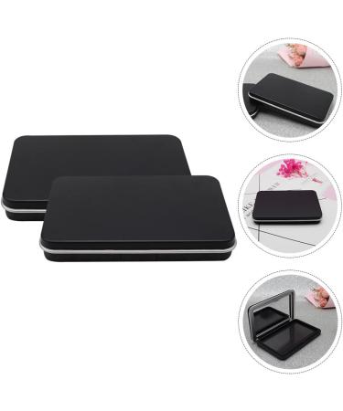 NOLITOY 2pcs Eyeshadow Empty Cushion Compact Matte Blush Cosmetic Tools Storage Box Mix Blush Powder Travel - Buy Online on SooperMarket.com