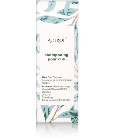 Eyelash Extension Cleanser 60ML Natural Lash Extension Shampoo Strawberry Professional Eyelid Foaming Cleanser Paraben & Sulfate Free Non-lrritating with Salon and Home Care Strawberry 60ml - Buy Online on SooperMarket.com
