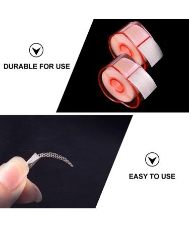 FOMIYES 2 Roll Lace Double Eyelid Sticker Double Eyes Sticker Invisible Double Exfoliating Body Scrub Invisible Tape Baby Milestone Cards Adhesive Strip Tape Strips Heart-shaped - Buy Online on SooperMarket.com