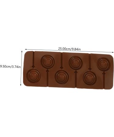 Ciieeo 2pcs Lollipop Mold Festival Baking Mold Lollipop Ball Molds Cookie Molds Sphere Lollipop Fondant Molds Sucker Molds Sucker Lollipop Silicone Cake Fudge Silica Gel Chocolate Candies - Buy Online on SooperMarket.com