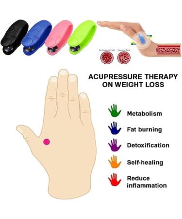 8 pcs Hypoglycemia Acupoint Clip Portable Reusable Hand Pressure Acupoint Clip Suitable for Massaging Acupoints Relieving Headaches - Buy Online on SooperMarket.com
