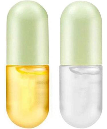 Vigcebit Upholstery Lip Gloss | 2 Series Day & Night Lip Plumper Set - Moisturizing Balm for Full Elastic Lips & Fine Line Reduction - Buy Online on SooperMarket.com