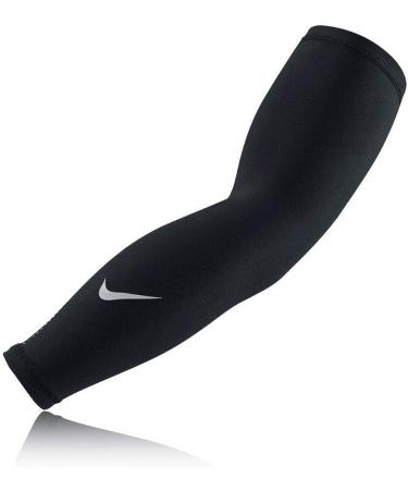 Nike Dry UV Sleeve Black/Silver - Size L-XL | Sun Protection Arm Sleeve - Buy Online on SooperMarket.com