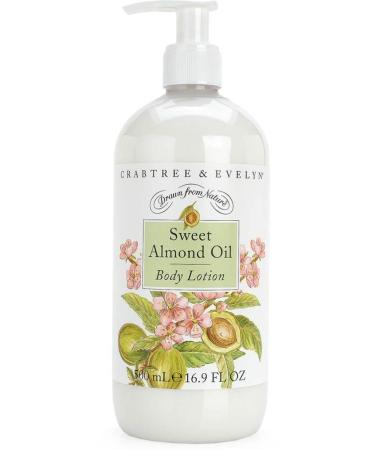 Crabtree & Evelyn Body Lotion  Sweet Almond Oil  16.9 Fl Oz