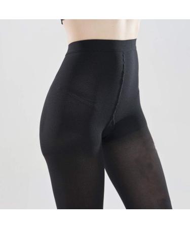 Haodasi Women Compression Pantyhose - 23-32mmHg Medical Support Stockings for Varicose Veins - Black Open Toe - Small - Buy Online on SooperMarket.com