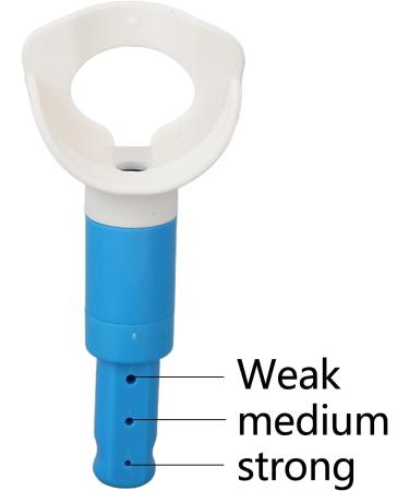 Kadimendium Breathing Exerciser  Breathing Trainer Professional Portable Lung Recovery Adjustable for Swimmers for Indoor(Blue) - Buy Online on SooperMarket.com