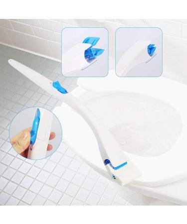 Toilet Bowl Brush Toilet Bowl Cleaner Replaceable Arch Shape Handle Eco-Friendly Disposable Dissoluble Bathroom for Toilet Cleaning Home Bathroom Cleaning - Buy Online on SooperMarket.com