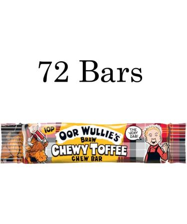 Chewy Toffee Bar 11g - Traditional Highland Toffee Chew Bar (72 Bars(Full Box)) - Buy Online on SooperMarket.com