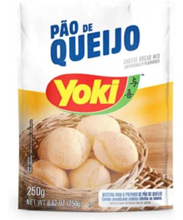 Yoki Cheese Bread Mix 250g - P o de Queijo/Queso - Pack of 3 - Buy Online on SooperMarket.com
