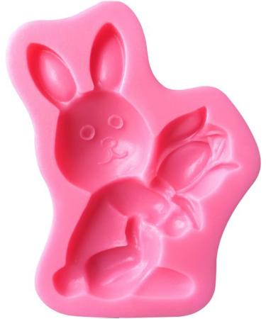 Rabbit Carrot Silicone Mold for Homemade Chocolate Make Easter Gifts for Children High Temperature Resistance Carrot Molds for Chocolate Baking Fondant Multi-color - Buy Online on SooperMarket.com
