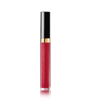 CHANEL Rouge Coco Gloss Moisturizing Glossimer Lip Gloss  No. 106 Amarena  0.19 Ounce 106 Amarena