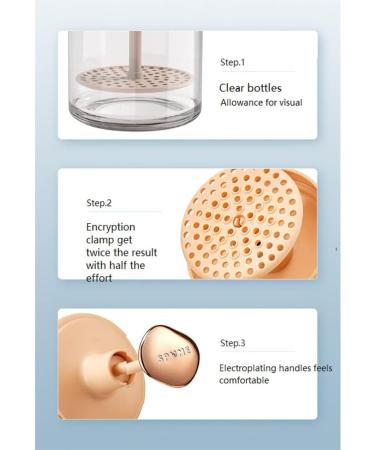Kuuddker Clean Tool Simple Face Cleanser Shower Bath Shampoo Foam Maker Foamer Device Cleansing Cream Yellow - Buy Online on SooperMarket.com