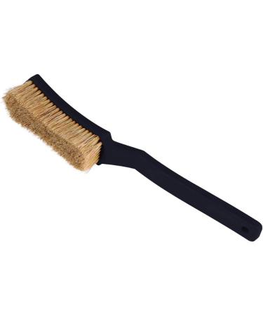 Bouldering Brush with Thick Boar's Hair Bristles | Rock Climbing Holds Cleaner | Indoor/Outdoor Climbing Chalk Brush - Black & Purple - Buy Online on SooperMarket.com