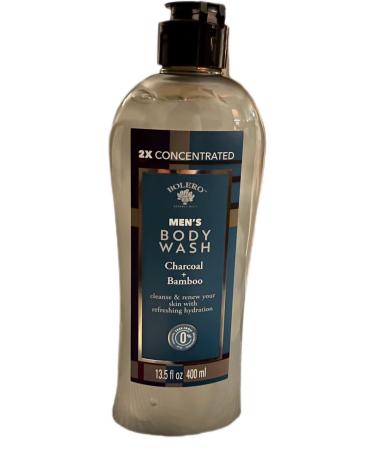 Bolero Men's Body Wash Charcoal +Bamboo
