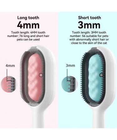 Animal Hair Removal Brush with Water Tank - Pet Hair Remover for Dogs & Cats - Includes 2 Dry Towels - Long-Haired Pink Cleaning Tool - Buy Online on SooperMarket.com