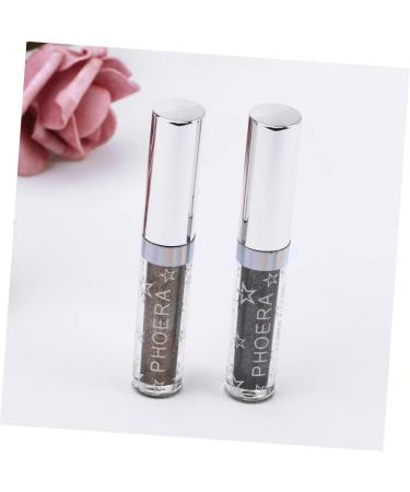 Angoily Women Makeup Glitter Eyeshadow Glow Eye Powder Liquid Eyeshadow Eye Shadow Pearlescent - Buy Online on SooperMarket.com