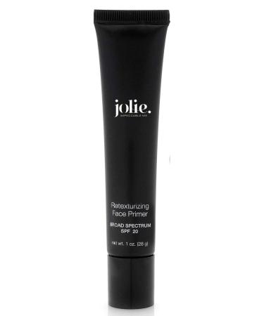 Jolie Weightless Retexturizing Face Perfecting Serum - Foundation Primer  Makeup Extender & Sunscreen SPF 20  Instantly Reveals Smoother  More Radiant Skin